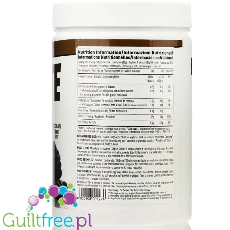 Per4m Isolate Zero Chocolate Crème - 100% WPI, 26g białka & 109kcal