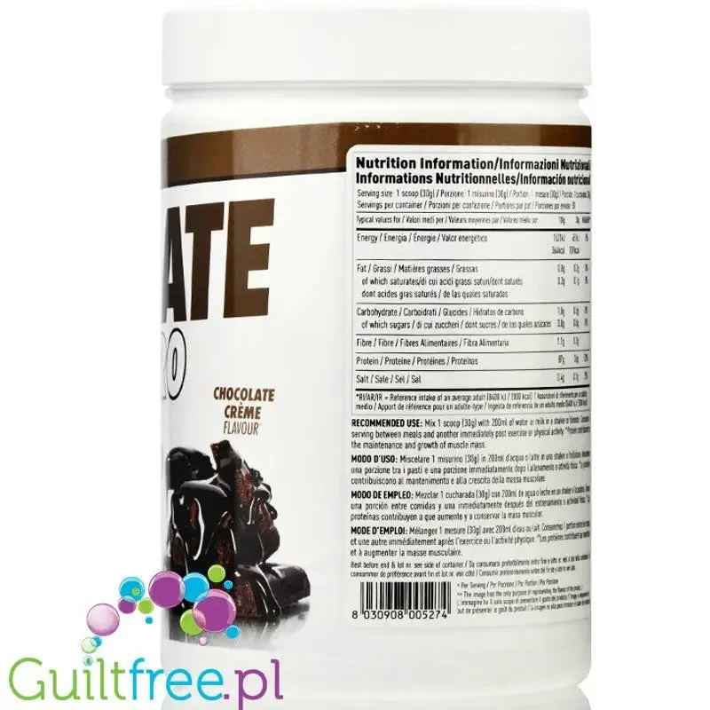 Per4m Isolate Zero Chocolate Crème - 100% WPI, 26g białka & 109kcal