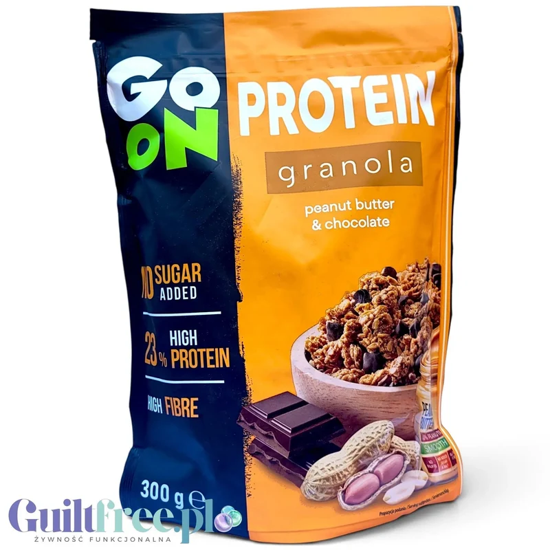 Sante GoON Granola Proteinowa bez dodatku cukru masło orzechowe z czekoladą 300 g