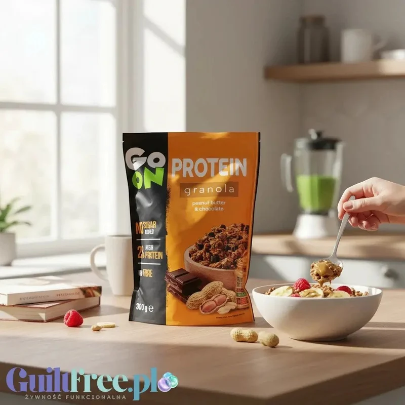 Sante GoON Granola Proteinowa bez dodatku cukru masło orzechowe z czekoladą 300 g