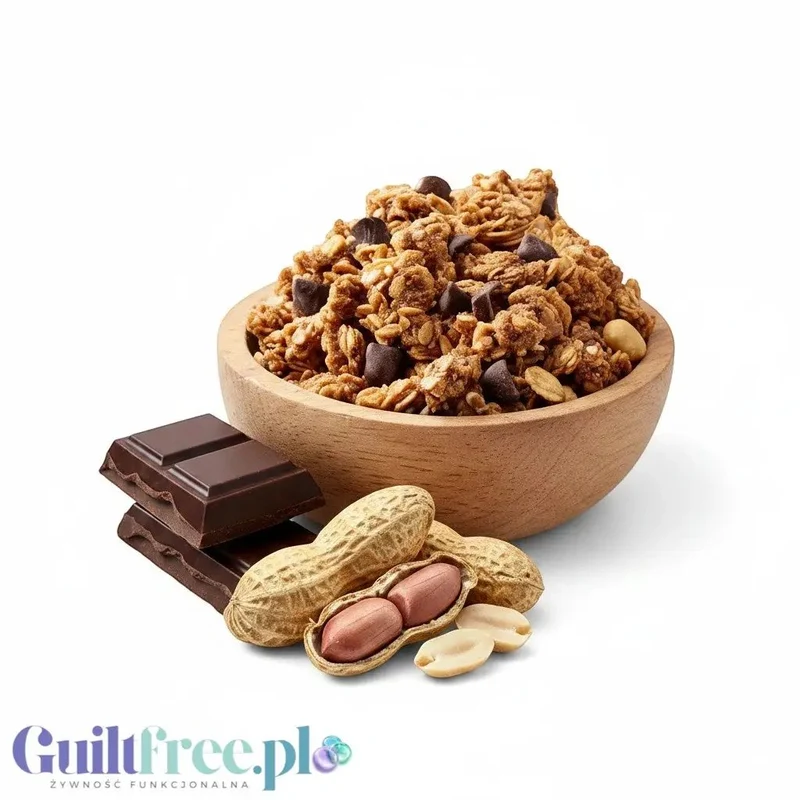 Sante GoON Granola Proteinowa bez dodatku cukru masło orzechowe z czekoladą 300 g