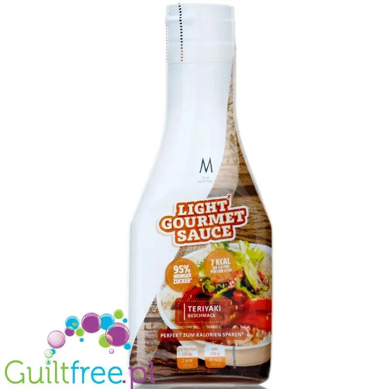 More Nutrition Light Gourmet Sauce, Teriyaki - orientalny sos do stir-fry i sałatek bez cukru i bez tłuszczu