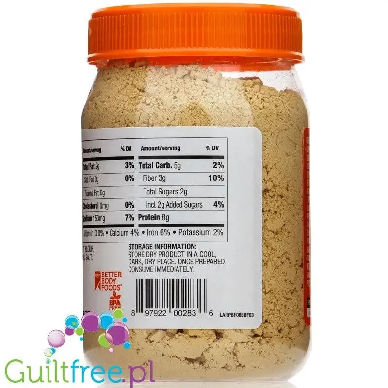 BetterBody Foods PB Fit Peanut Butter Powder 227g odtłuszczone masło orzechowe w proszku