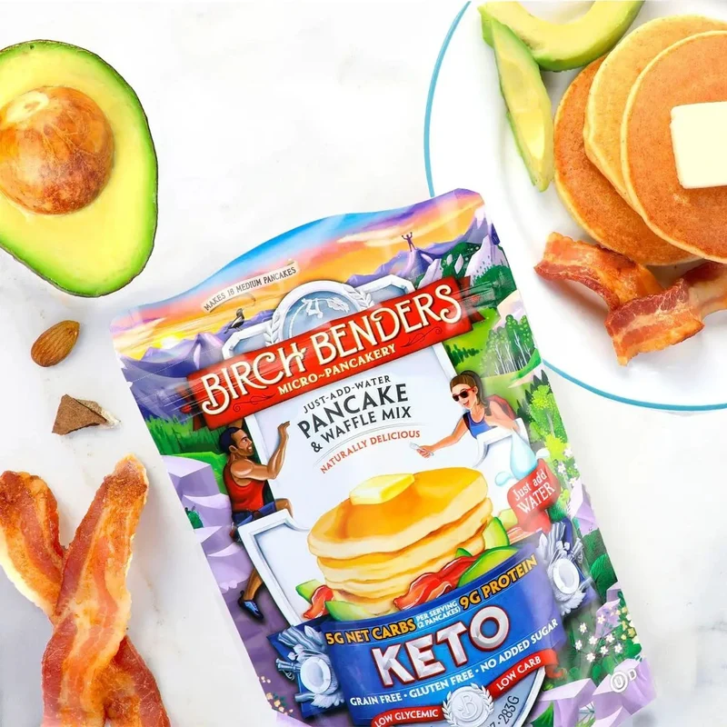 Birch Benders Keto Pancake - mix do keto naleśników i gofrów bez glutenu