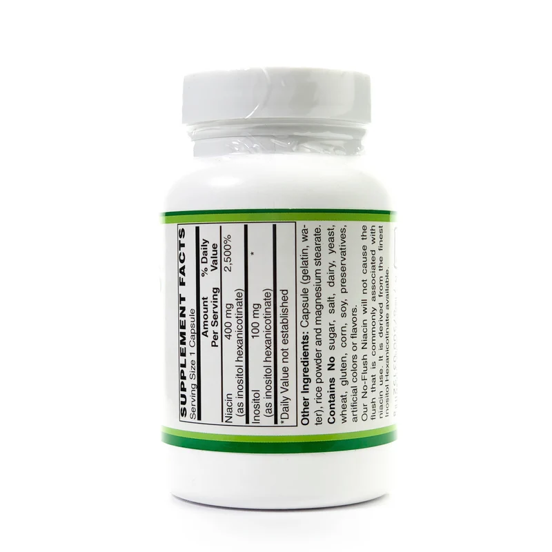 No Flush Niacin 400mg 100ct