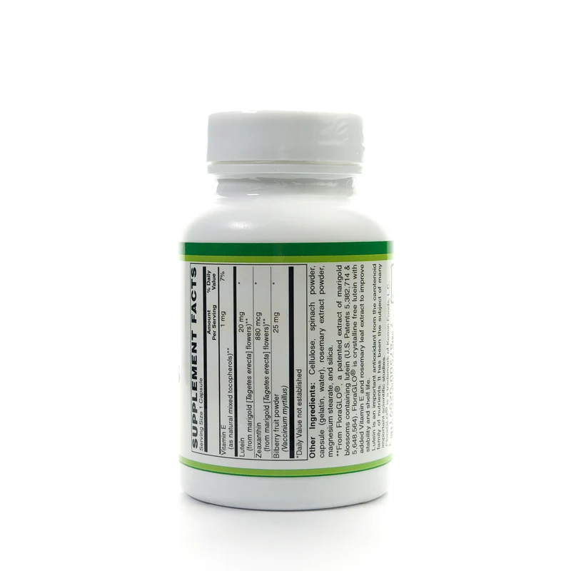 Lutein 20mg W/ Bilberry