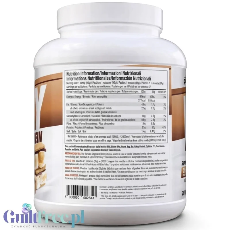 Per4M Whey Advanced Protein S'mores 2010g - gęsta odżywka białkowa WPC, WPI & MPC