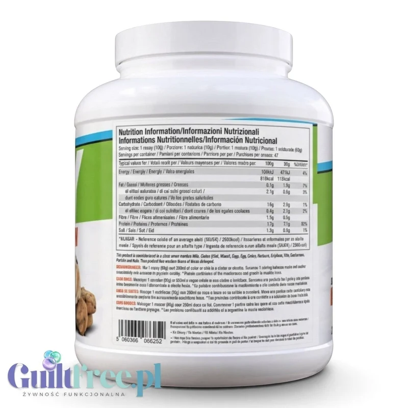 Per4M Whey Advanced Protein Cookie Dough 2010g - gęsta odżywka białkowa WPC, WPI & MPC