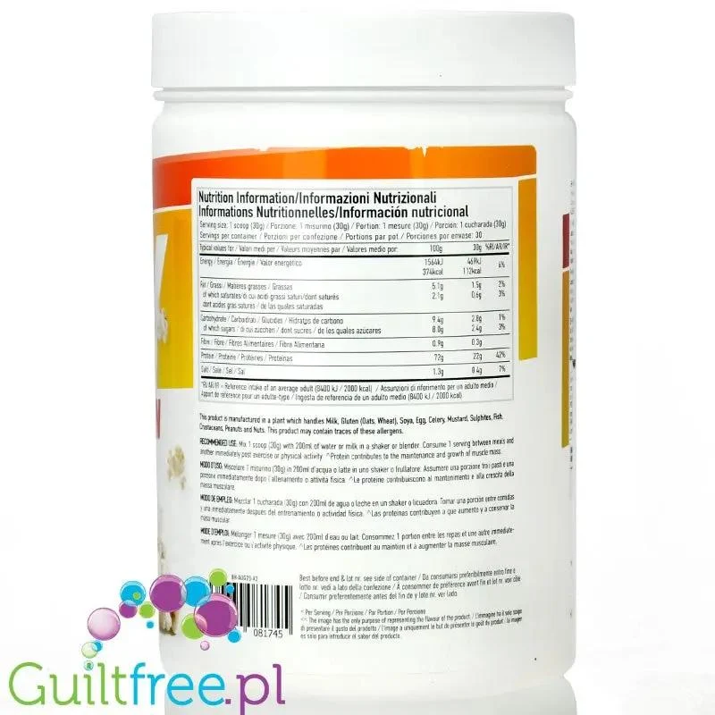 Per4m Whey Advanced Protein Sweet & Salty Popcorn 900g - gęsta odżywka białkowa WPC, WPI & MPC