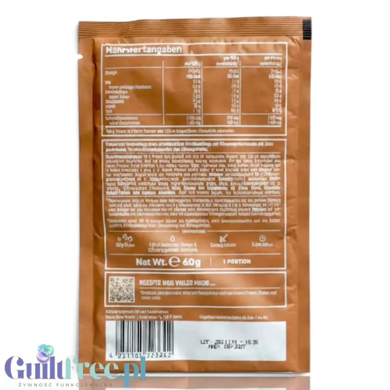 Rocka Nutrition Protein Griesspudding Cinnamon Flavor - wegańska proteinowa kasza manna bez cukru o smaku cynamonowym