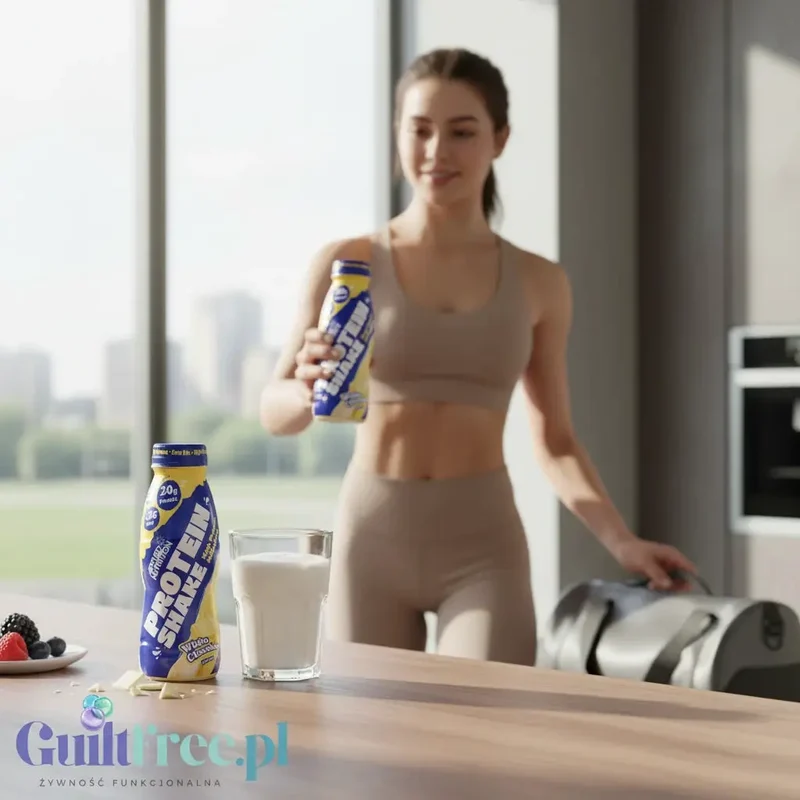 Applied Nutrition Protein Shake White Chocolate 330ml - gotowy szejk proteinowy 20g białka & 126kcal