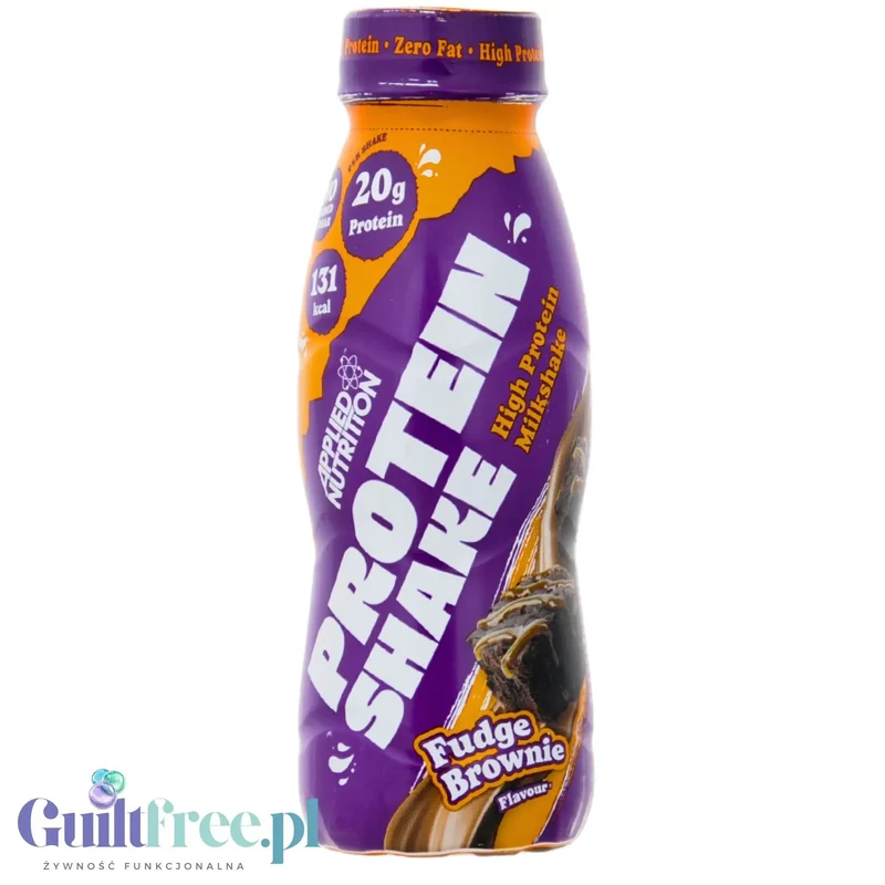Applied Nutrition Protein Shake Fudge Brownie 330ml - gotowy szejk proteinowy o smaku czekoladowego brownie