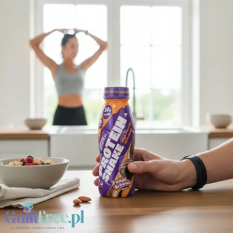 Applied Nutrition Protein Shake Fudge Brownie 330ml - gotowy szejk proteinowy o smaku czekoladowego brownie