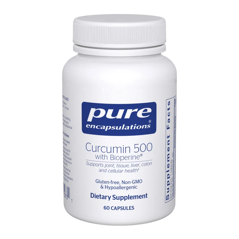 Pure Encapsulations Curcumin 500 with Bioperine
