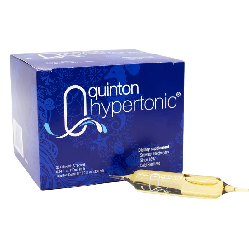 Quicksilver Scientific Quinton® Hypertonic Ampoules