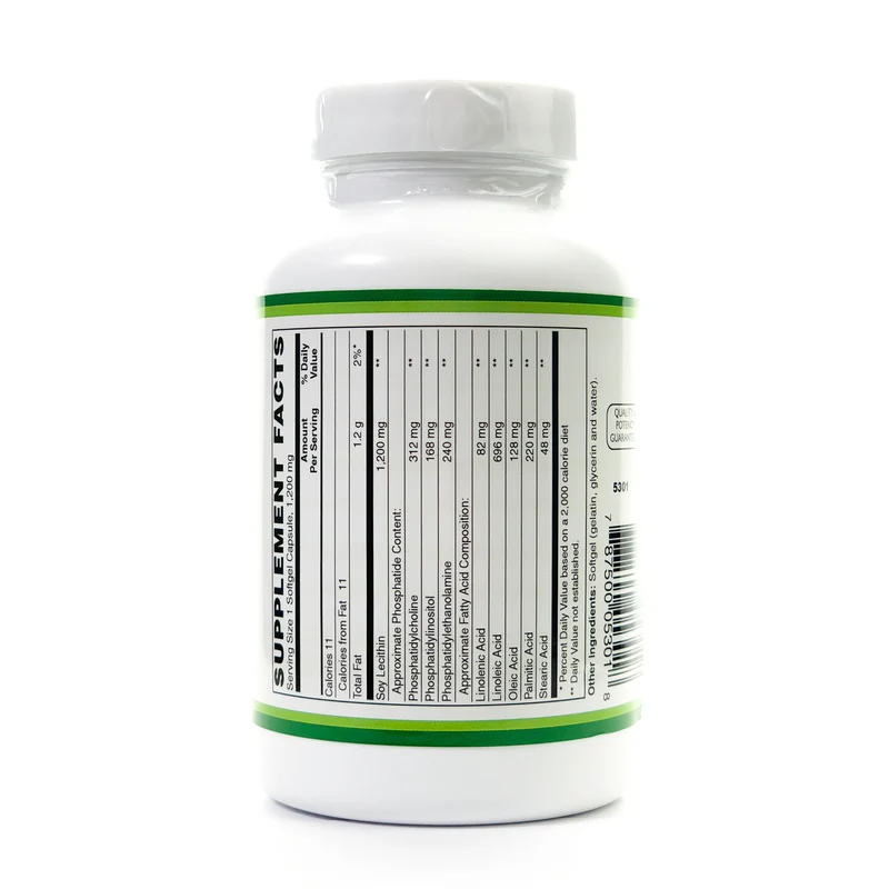Lecithin Capsules 1200mg 100ct
