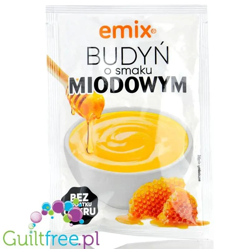 Emix Budyń Miód - bez cukru o smaku miodowym