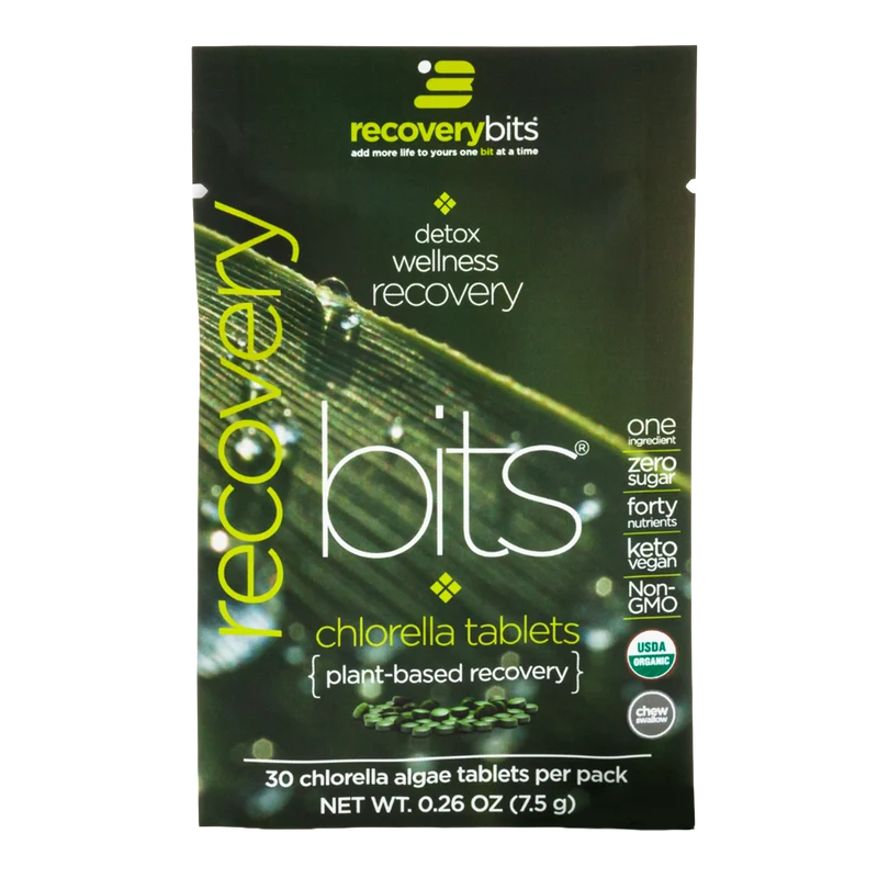 RECOVERYbits Chlorella Plant Based Tablets