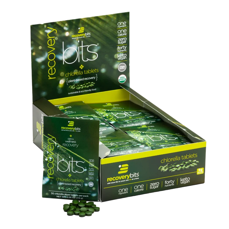 RECOVERYbits Chlorella Plant Based Tablets