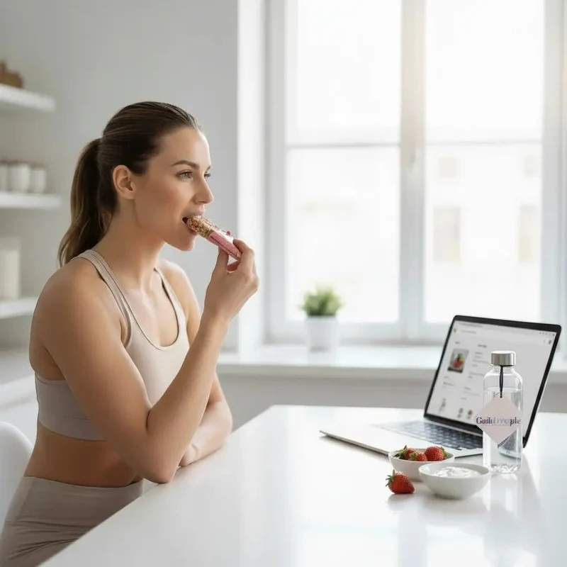 Sante Collagen White & Strawberry, Protein 33% - baton wysokobiałkowy z kolagenem GO ON 198kcal