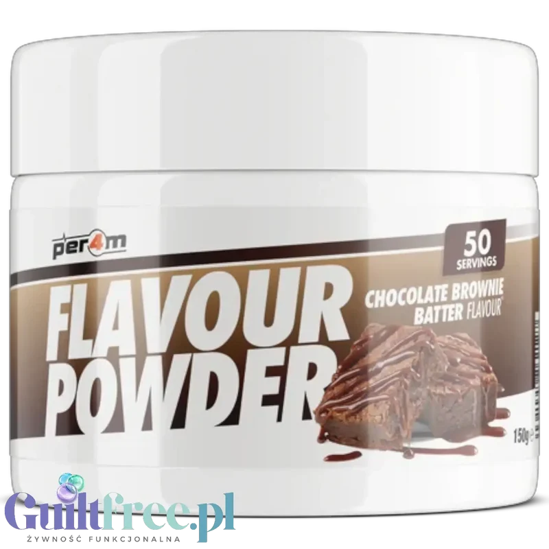 Per4m Flavour Powder Chocolate Brownie Batter - aromat słodzący w proszku o smaku czekoladowego brownie