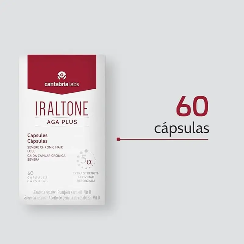 Iraltone Duplo Aga Plus Savings Pack, 120 Capsules