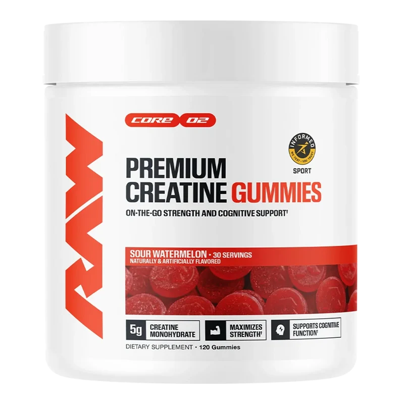 Raw Premium Creatine Gummies
