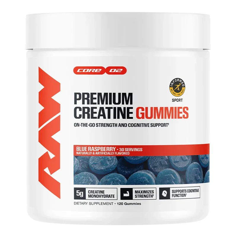 Raw Premium Creatine Gummies