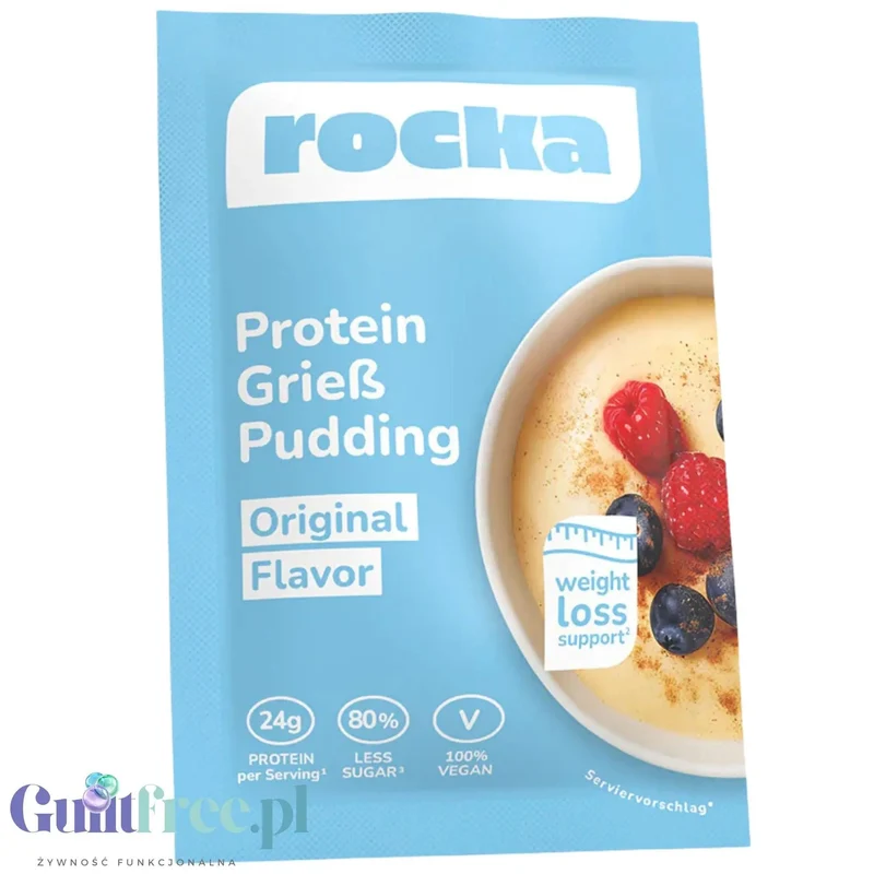 Rocka Nutrition Protein Griesspudding Original - proteinowa kasza manna bez cukru