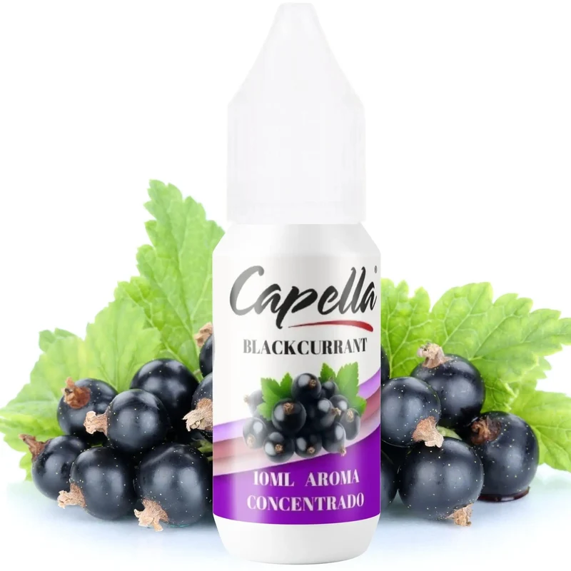 Capella BlackCurrant - skoncentrowany aromat spożywczy bez cukru i bez tłuszczu