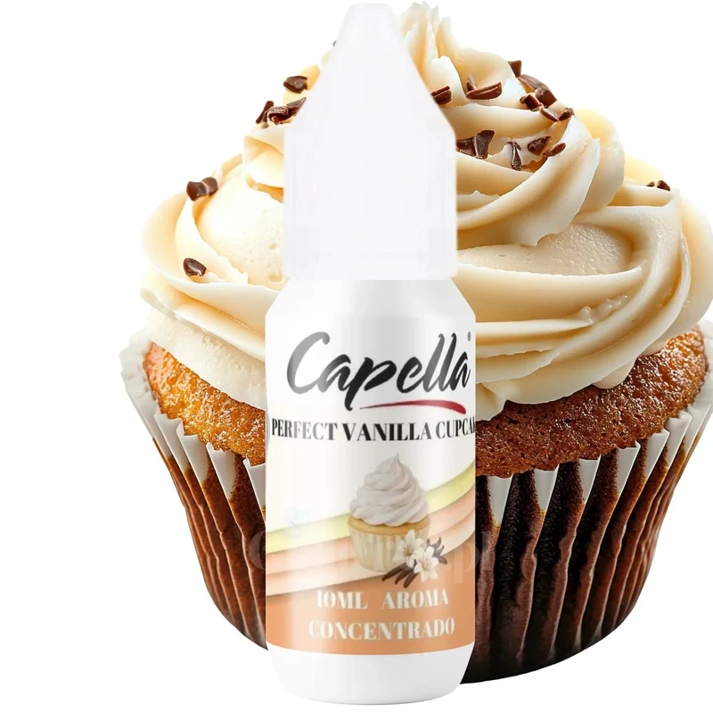 Capella Perfect Vanilla Cupcake - Waniliowa Babeczka - skoncentrowany aromat spożywczy bez cukru i bez tłuszczu
