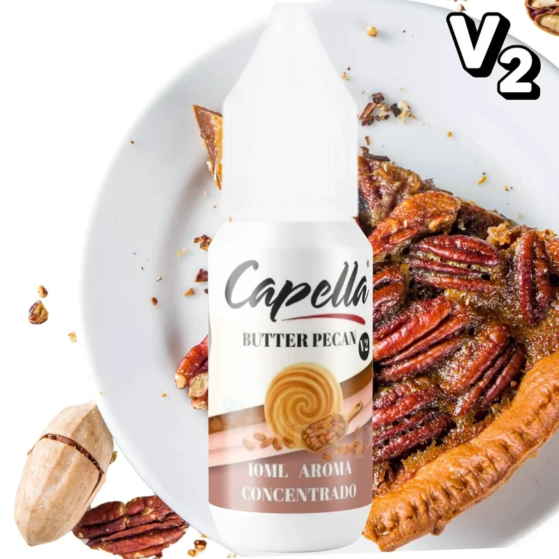 Capella Butter Pecan V2 - skoncentrowany aromat spożywczy bez cukru i bez tłuszczu