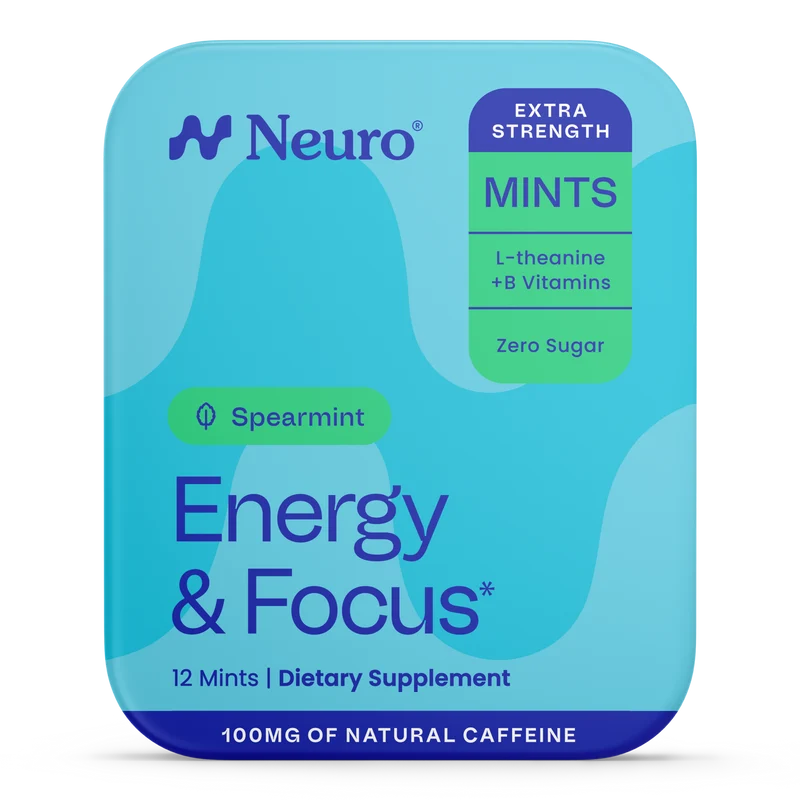 Neuro Mints Extra Strength Energy & Focus