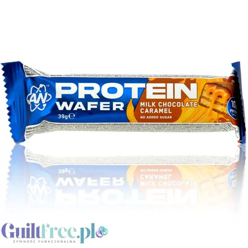 Applied Nutrition Protein Wafer Milk Chocolate Caramel - wafelek proteinowy z kremem karmelowym w czekoladzie