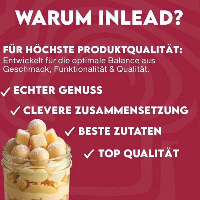 Inlead Flavor Powder Marzipan 90g - błonnikowy aromat słodzący w proszku bez cukru, Marcepan