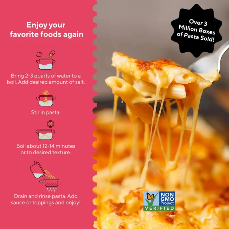 Fiber Gourmet Light Penne - błonnikowy makaron low carb 48% mniej kalorii, kształt pióra