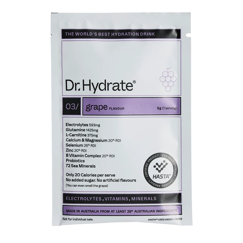 Dr. Hydrate Electrolytes, Vitamins, Minerals