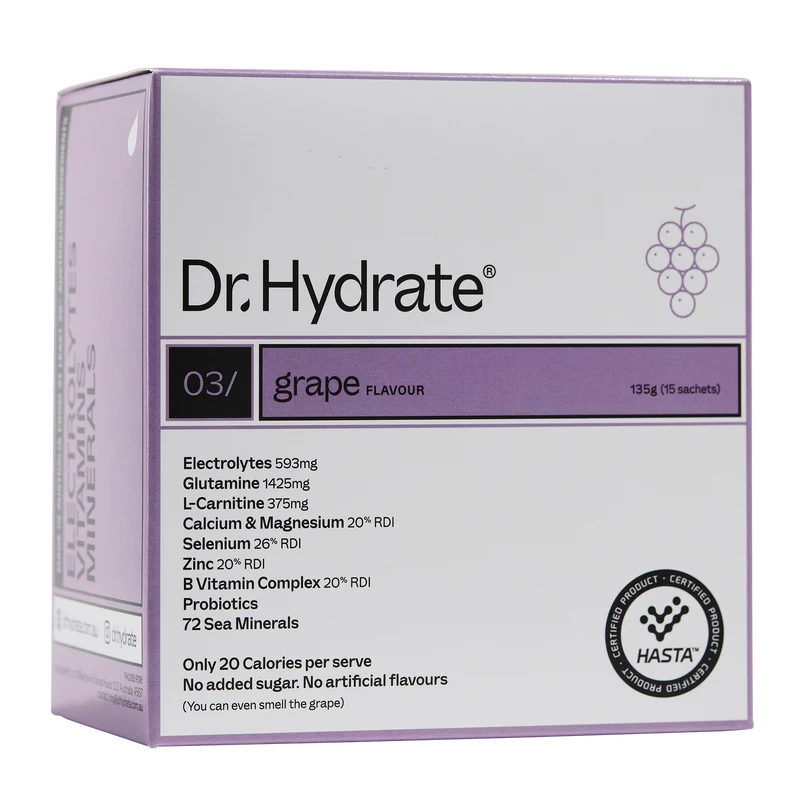 Dr. Hydrate Electrolytes, Vitamins, Minerals