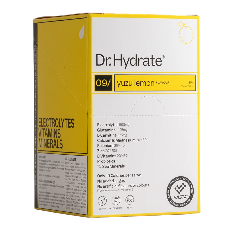 Dr. Hydrate Electrolytes, Vitamins, Minerals