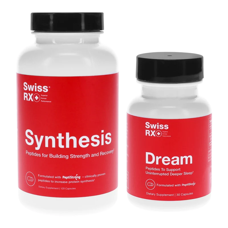 SwissRX Day & Night Performance Stack (Synthesis + Dream)