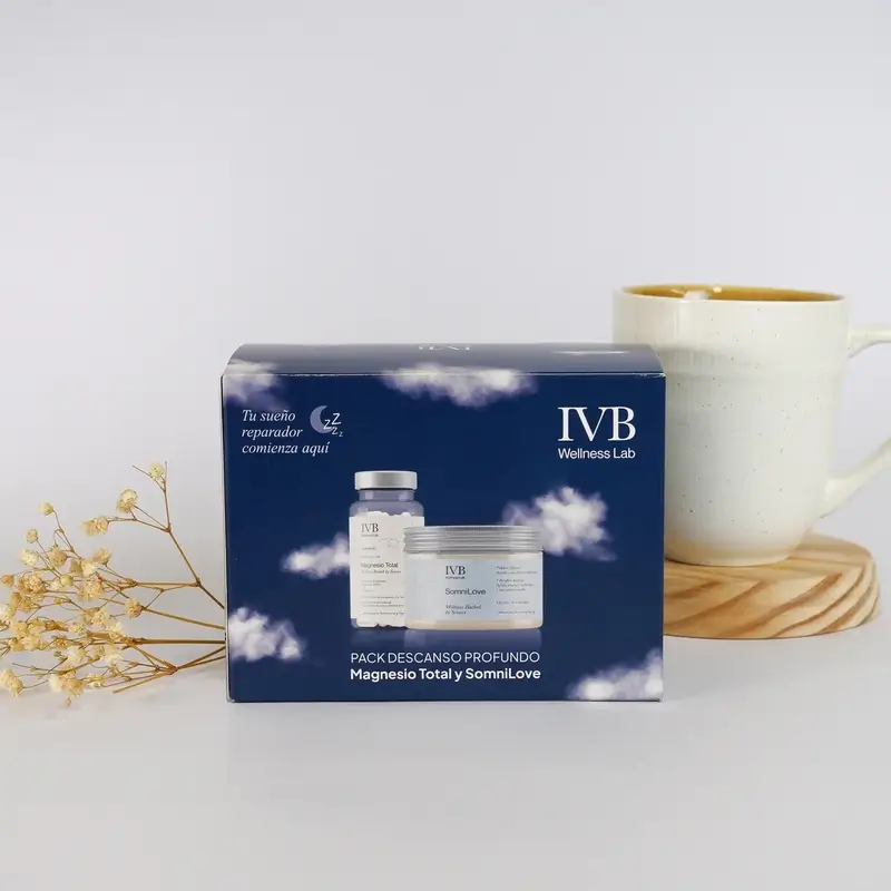 Ivb Wellness Lab Deep Rest Pack, Total Magnesium, 60 capsules + SomniLove, 180 g