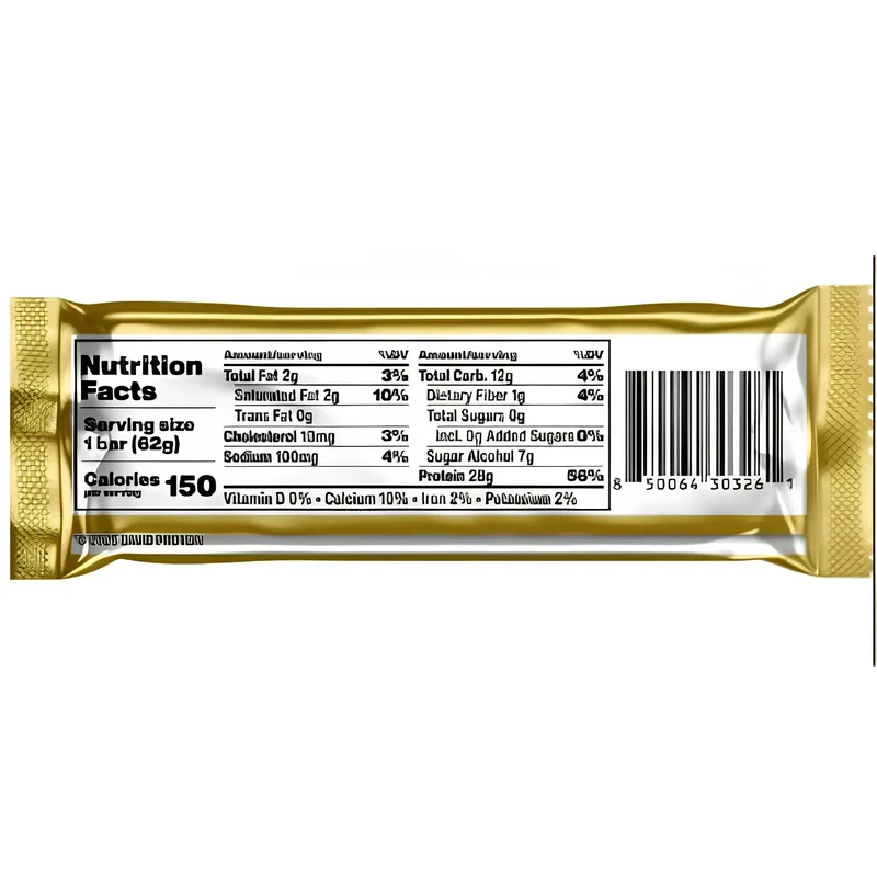David Protein Bar Red Velvet 62g
