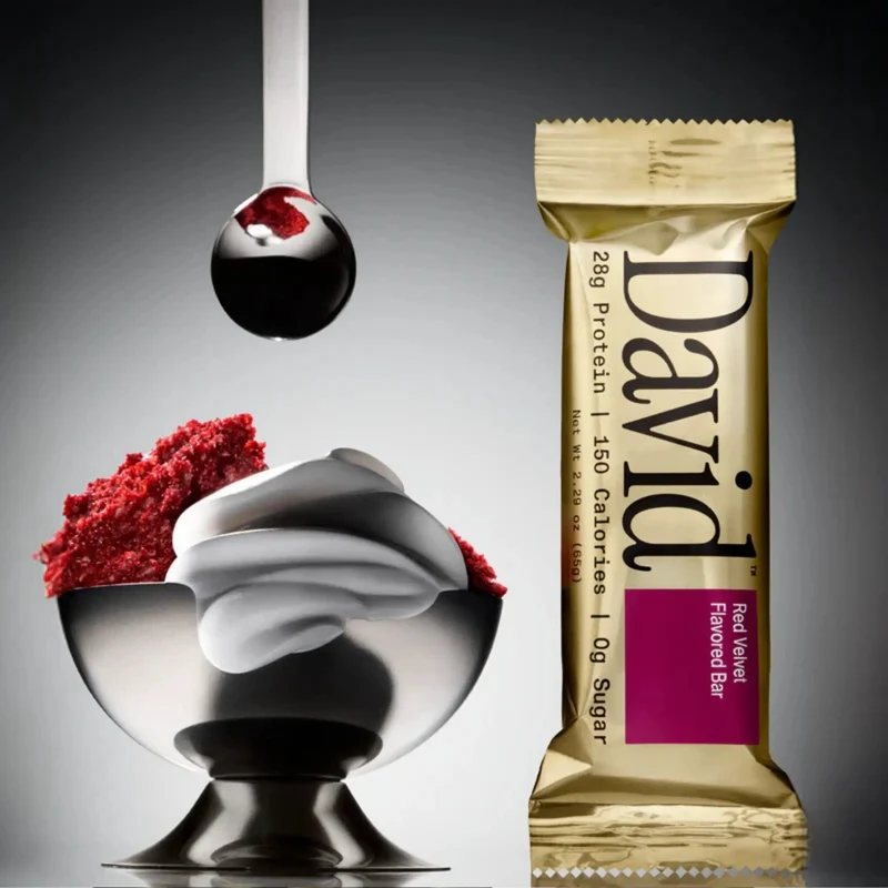 David Protein Bar Red Velvet 62g