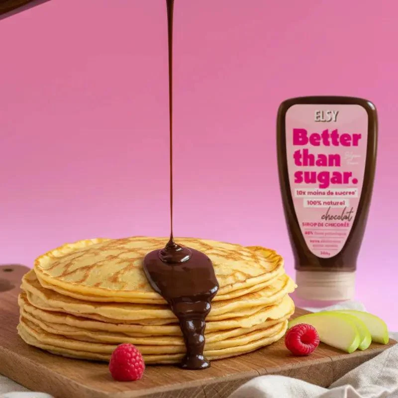 Elsy Better than sugar, Sirop De Chicoree au Chocolat - błonnikowy syrop słodzący bez dodatku cukru o smaku czekoladowym