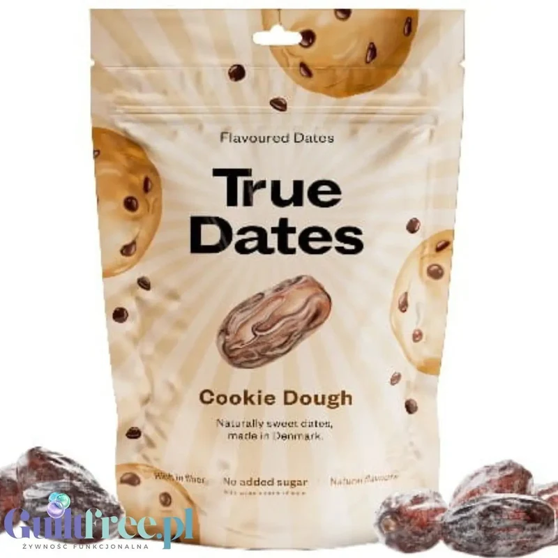 True Dates Cookie Dough - daktyle nadziewane bez dodatku cukru o smaku ciasteczkowym