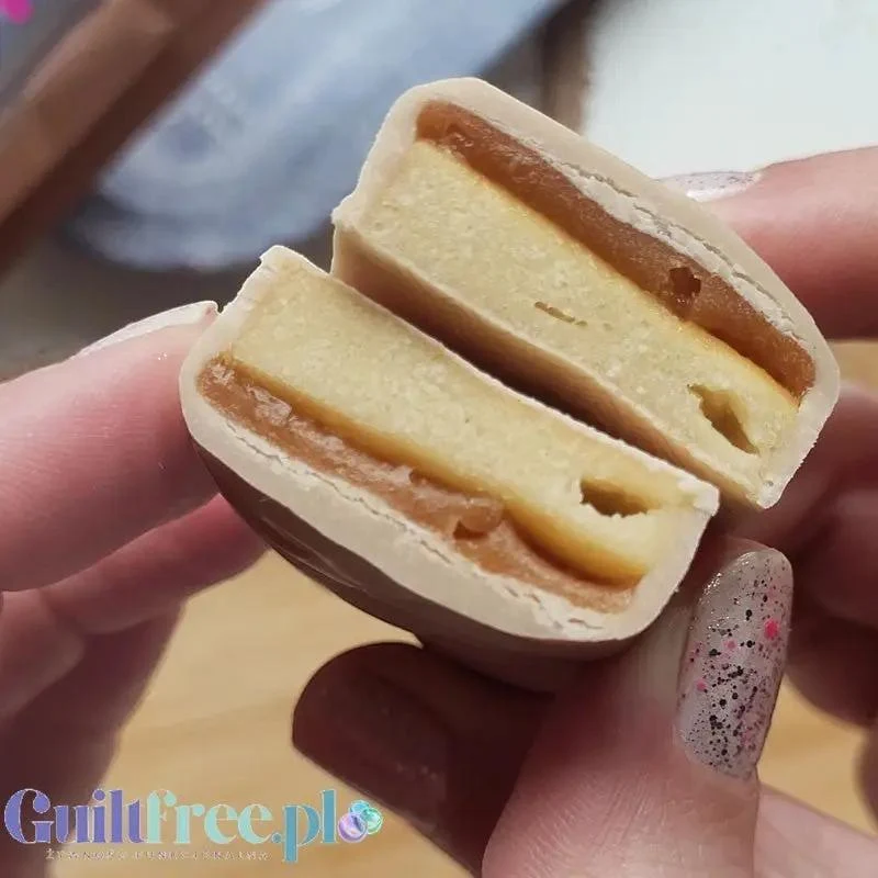 N!ck's Nicks Dulce de Leche Protein Bar - baton białkowy bez dodatku cukru z masą toffee i polewą karmelową