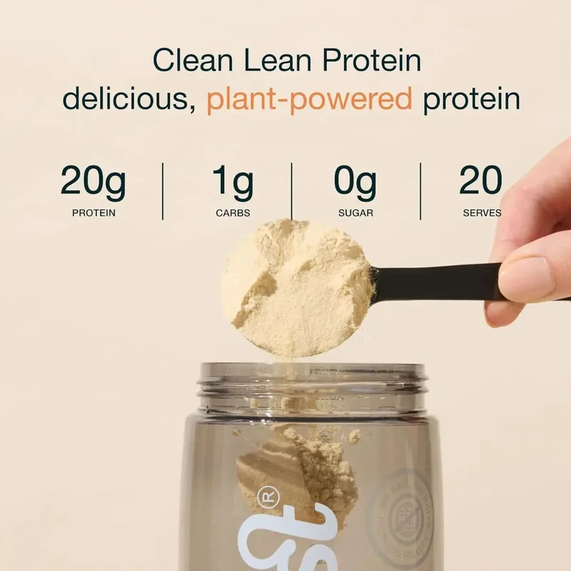 Nuzest Clean Lean Protein Just Natural 1kg - wegańska odżywka białkowa z europejskiego grochu bez słodzików i aromatów
