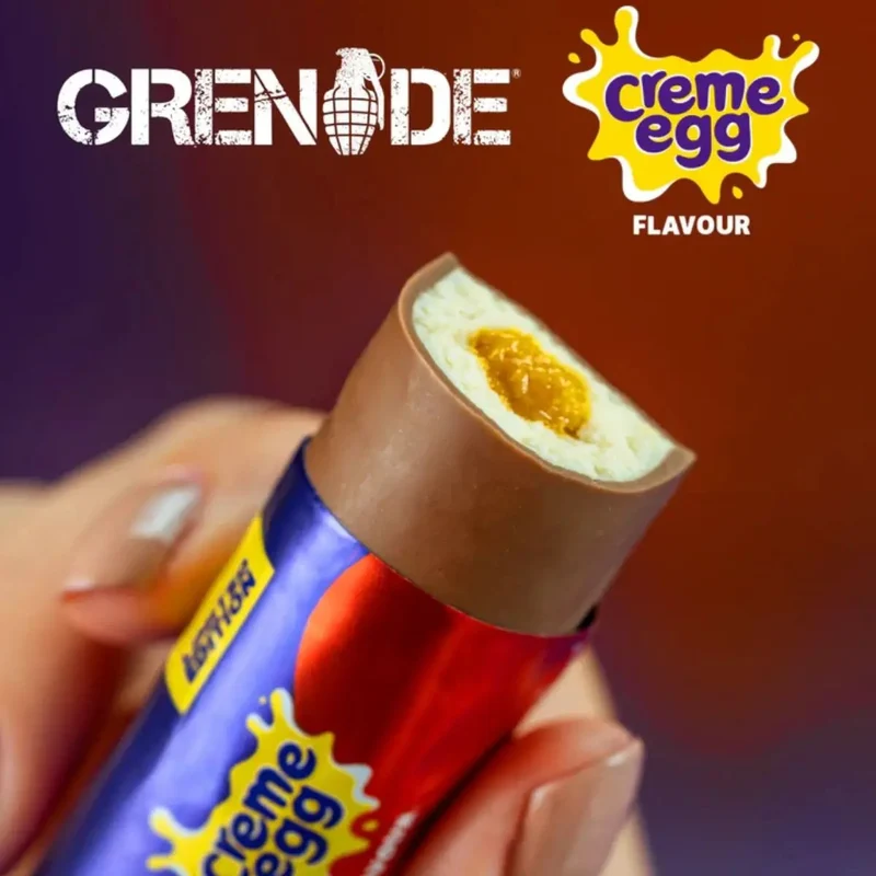 Grenade Soft Core Creme Egg - niezwykle mięciutki baton proteinowy, edycja limitowana UK tylko 172kcal
