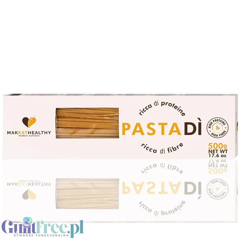 MakeatHealthy High Protein Spaghetti 0,5KG - włoski makaron proteinowy niskowęglowodanowy