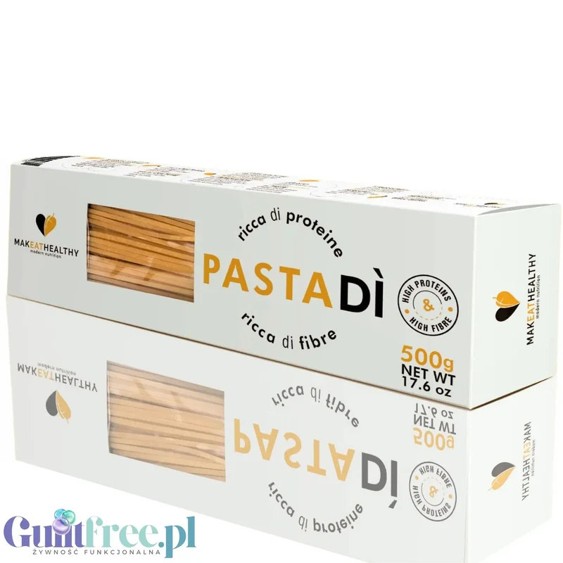 MakeatHealthy High Protein Spaghetti 0,5KG - włoski makaron proteinowy niskowęglowodanowy